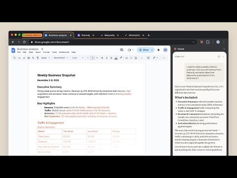 Let Claude handle work in your browser 영상 썸네일