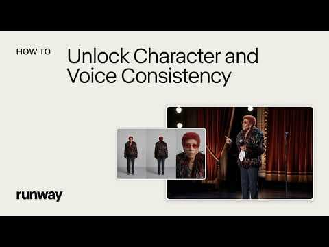 How to Unlock Character and Voice Consistency | Runway 영상 썸네일