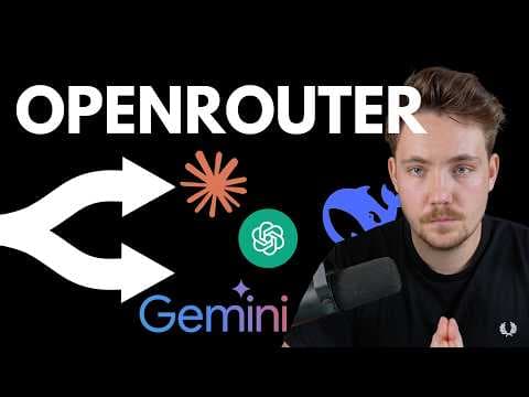 Why You Should Use OpenRouter as Your Centralized LLM API 영상 썸네일