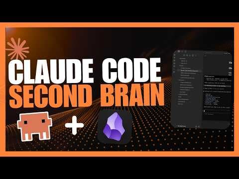 Claude Code + Obsidian = UNLIMITED Memory! Solves Claude's Memory Problem! 영상 썸네일