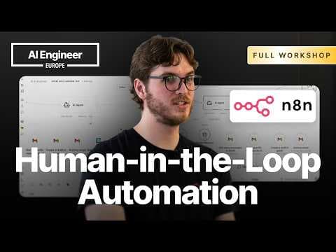Human-in-the-Loop Automation with n8n — Liam McGarrigle 영상 썸네일