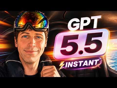 NEW gift for FREE ChatGPT users - GPT 5.5 Instant!!! 영상 썸네일