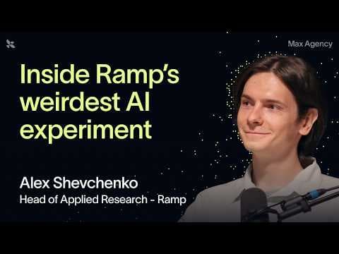 How Ramp built an AI agent that can think outside of tokens | Alex Shevchenko 영상 썸네일