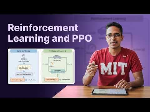 Introduction to Reinforcement Learning and PPO for robotics | VLA for autonomous driving series 영상 썸네일