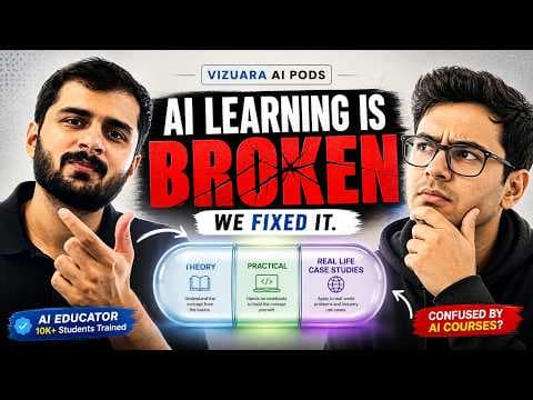 Master AI in One Place with Vizuara AI Pods 영상 썸네일