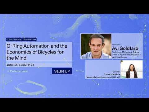 O-Ring Automation & the Economics of Bicycles for the Mind with Avi Goldfarb 영상 썸네일