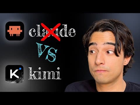 Kimi K2.5 vs Claude Code (REAL Use Cases): New KING of Coding?? 영상 썸네일