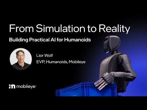 Building Practical AI for Humanoids - From Simulation to Reality 영상 썸네일