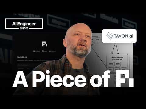 A Piece of Pi: Embedding The OpenClaw Coding Agent In Your Product — Matthias Luebken, Tavon 영상 썸네일