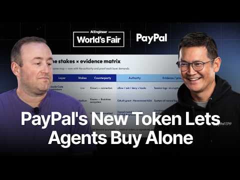 AI 에이전트의 자율 결제를 위한 PayPal의 새로운 승인 토큰과 권한 부여 프레임워크
