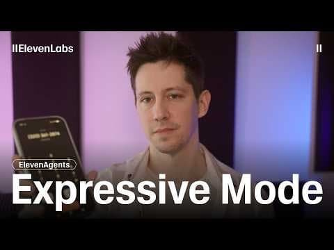 Introducing Expressive Mode for ElevenAgents 영상 썸네일