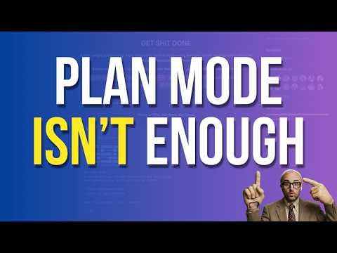 Plan Mode Isn't Enough. GSD is the Framework I Actually Use 영상 썸네일