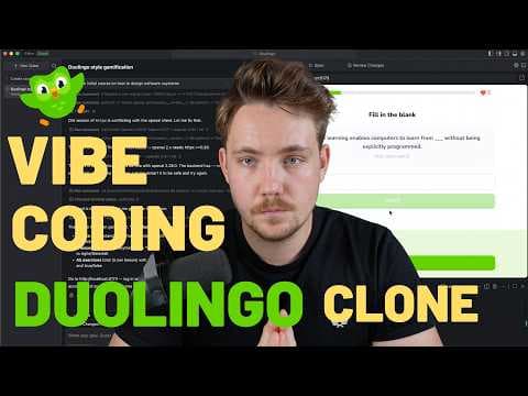 Building Duolingo from Scratch to Learn Any Topic with Qoder Agents 영상 썸네일