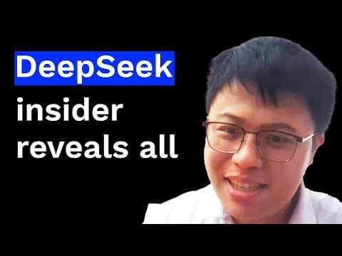 “Self-Improving AI Agents Are Almost Here…” – DeepSeek Insider 영상 썸네일