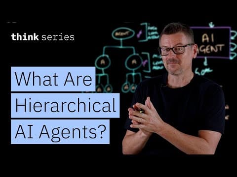 What Are Hierarchical AI Agents? Solving Context & Task Challenges 영상 썸네일