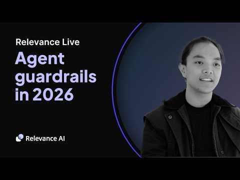 Guardrails That Scale: Building Production-Ready AI Agents in 2026 영상 썸네일