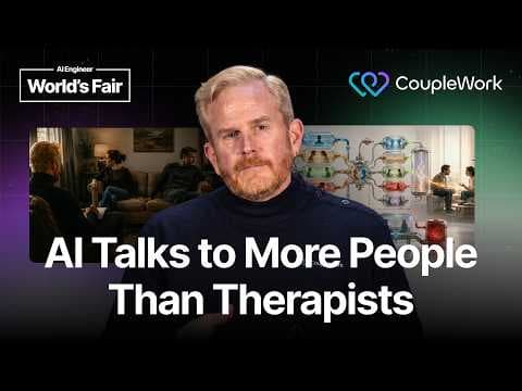 AI is the World’s largest Relationship Therapist — Clay Cockrell & Tony Fabrikant, CoupleWork AI 영상 썸네일