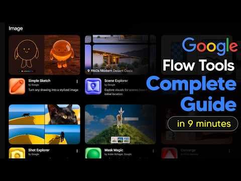 Google Flow Tools Tutorial - How To Use Google Flow Tools 영상 썸네일