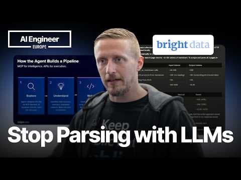 From MCP to Scale: Pipelines That Build Themselves — Rafael Levi, Bright Data 영상 썸네일