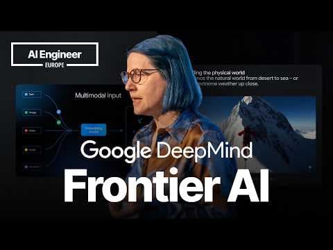 Frontier AI and the Future of Intelligence — Raia Hadsell, VP of Research, Google DeepMind 영상 썸네일