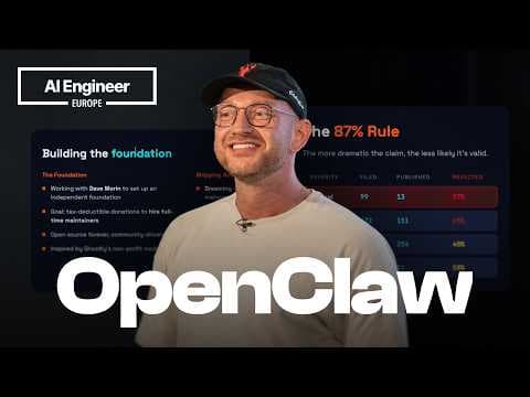 State of the Claw — Peter Steinberger 영상 썸네일