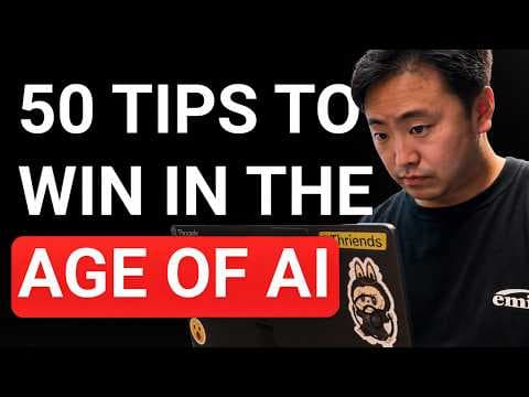 AI 시대 20대를 위한 50가지 커리어 및 기술 조언