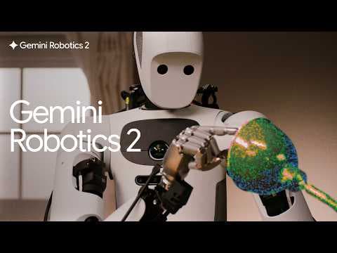 Google DeepMind의 범용 로봇 모델 Gemini Robotics 2 공개.