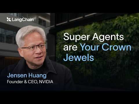 Jensen Huang과 Harrison Chase가 말하는 기업용 AI 에이전트 구축 전략