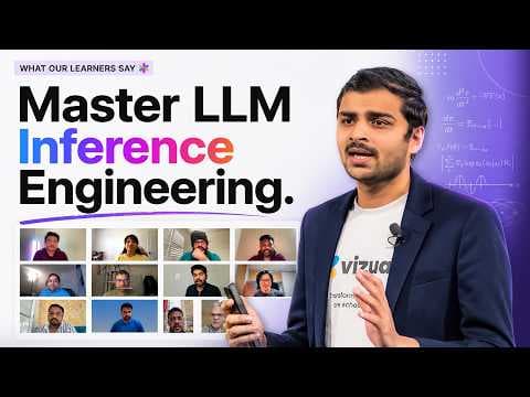 Vizuara LLM 추론 엔지니어링 워크숍 소개