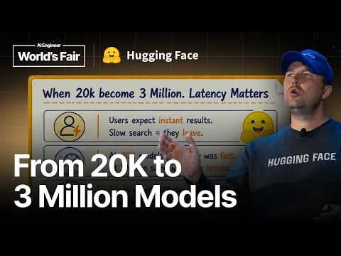 Hugging Face Hub의 300만 모델 검색 및 인프라 확장 전략