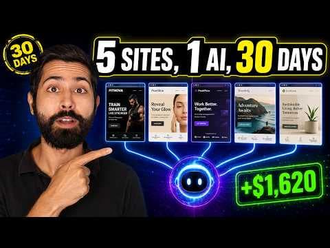 5개의 망한 웹사이트를 $2,500에 사서 자율 AI SEO 에이전트에게 맡겨본 30일간의 실험