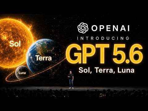OpenAI GPT 5.6 Sol, Terra, Luna 모델 분석 및 벤치마크 성능