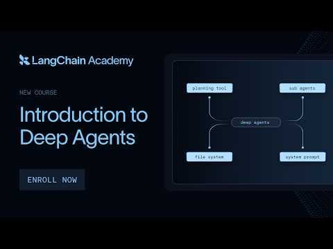 LangChain Deep Agents: 복잡한 워크플로를 위한 에이전트 하네스
