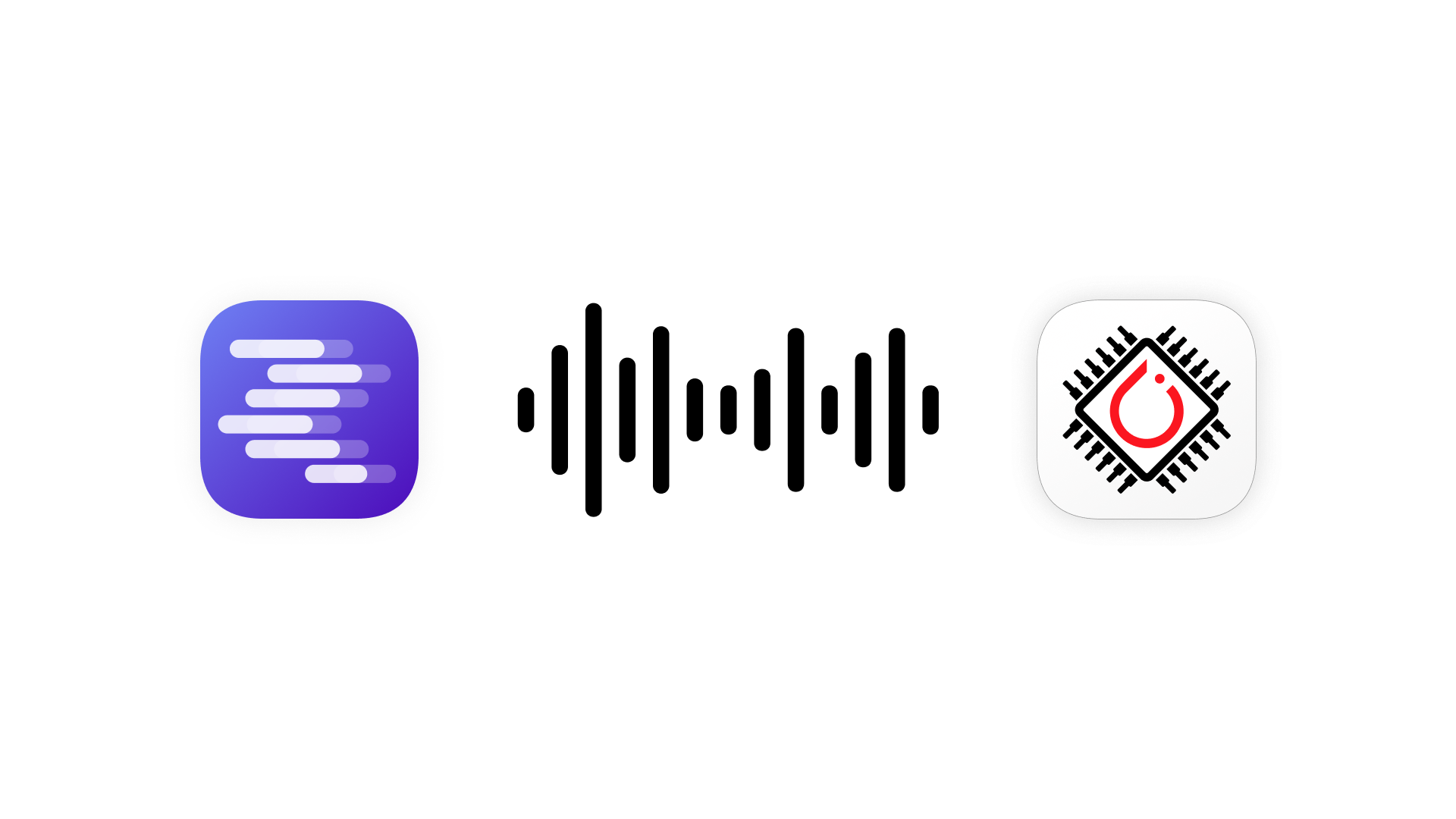 LM Studio 앱에 통합된 ExecuTorch 기반 음성 전사 기능 화면