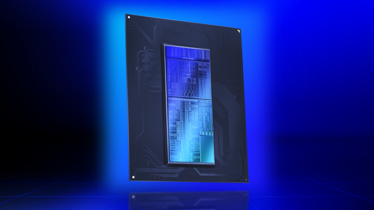 새로운 Core Ultra 200HX Plus 시리즈의 내부 다이 구조를 시각화한 이미지이다.