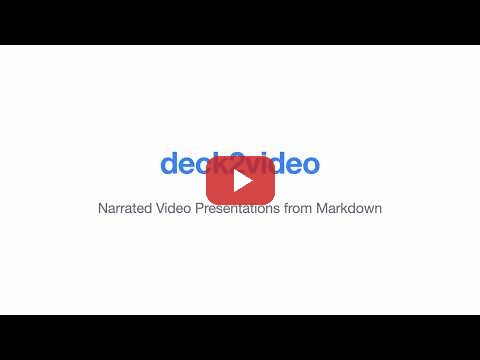 deck2video 도구의 데모 영상 썸네일 이미지