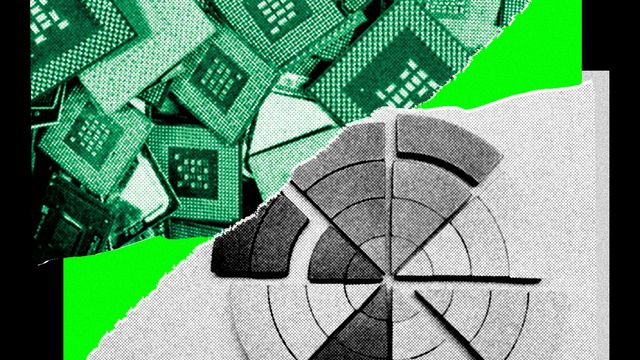 AI 기술이 칩 설계와 소프트웨어 최적화 리소스를 민주화할 수 있음을 나타내는 인포그래픽