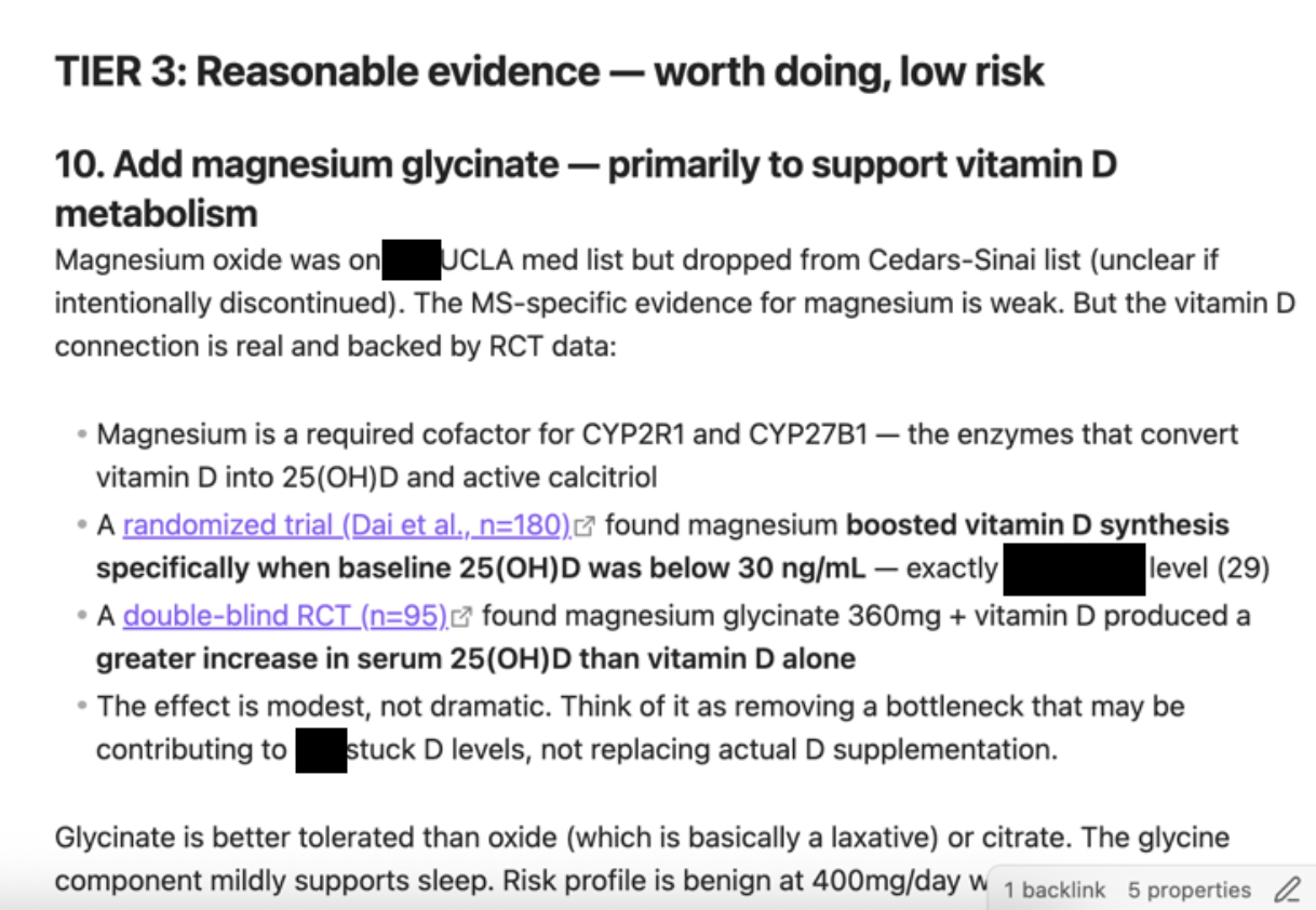 마그네슘 섭취와 비타민 D 대사 관계에 대한 위키 상세 페이지