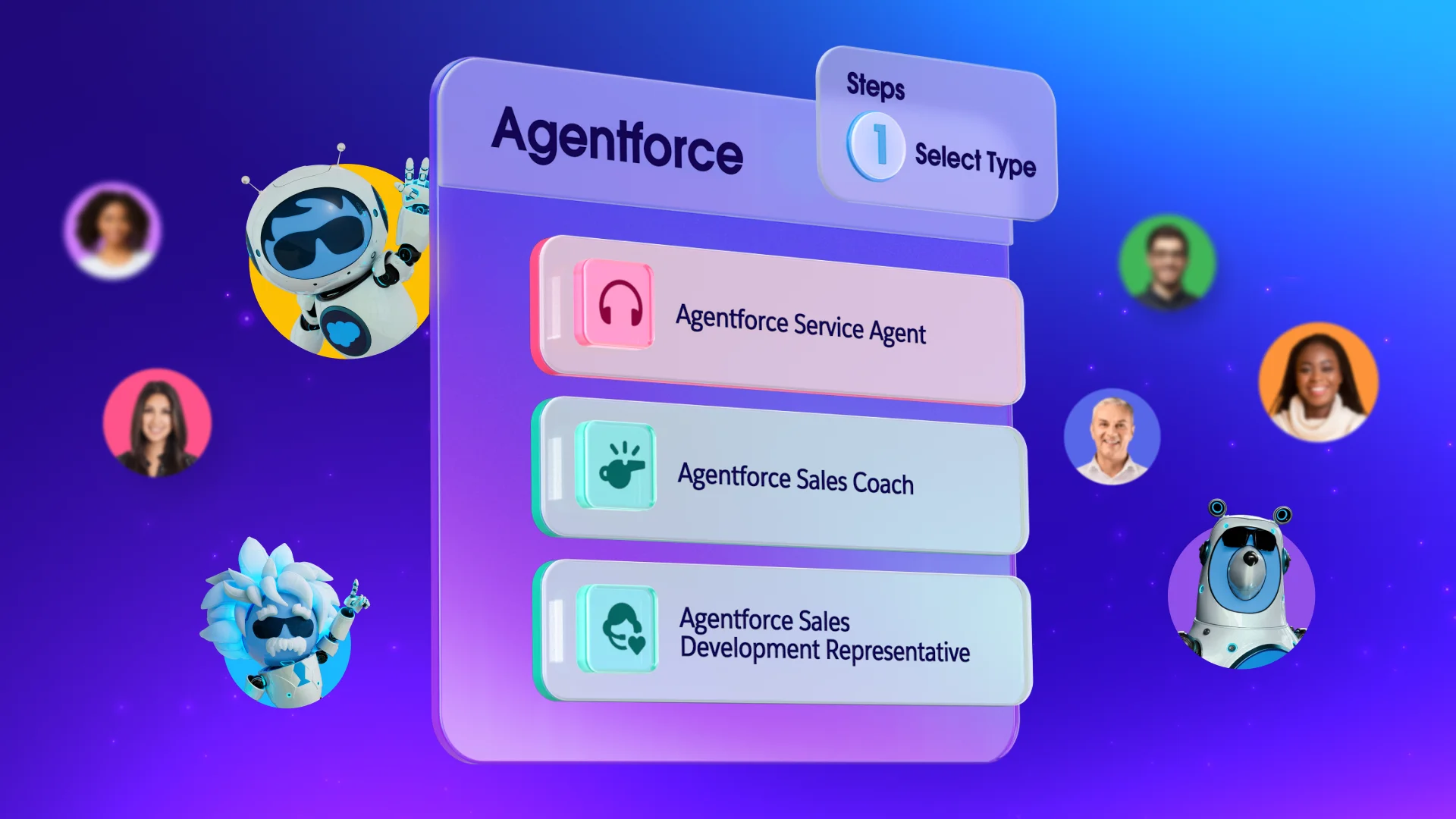 Agentforce 360의 대시보드 화면