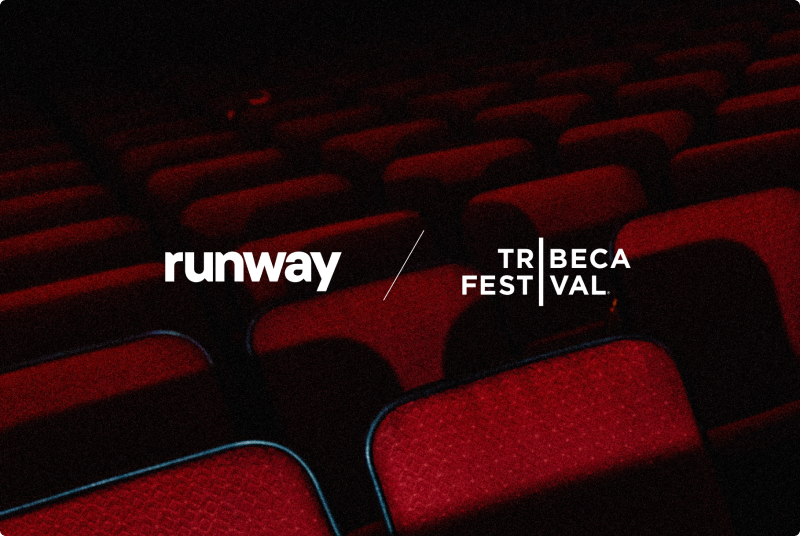 Tribeca Festival 파트너십을 알리는 이미지로 영화제 연계성을 보여준다.