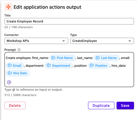 프롬프트 내에서 변수를 참조하는 방식의 예시